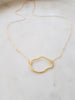 Vermeil Gold Cloud Necklace VitrineDesigns