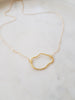 Vermeil Gold Cloud Necklace VitrineDesigns