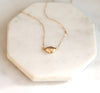 Gold nugget necklace by VitrineDesigns