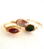 Tourmaline ring - multiple colors