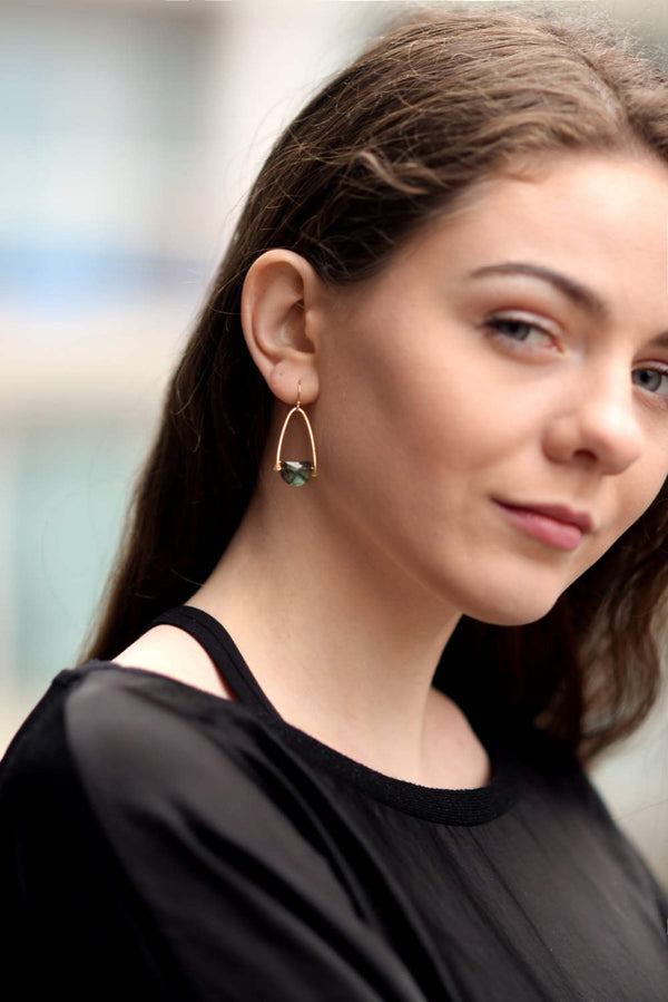 Rockpool Labradorite earrings