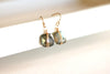 As Seen on Madam Secretary Labradorite dangle earrings