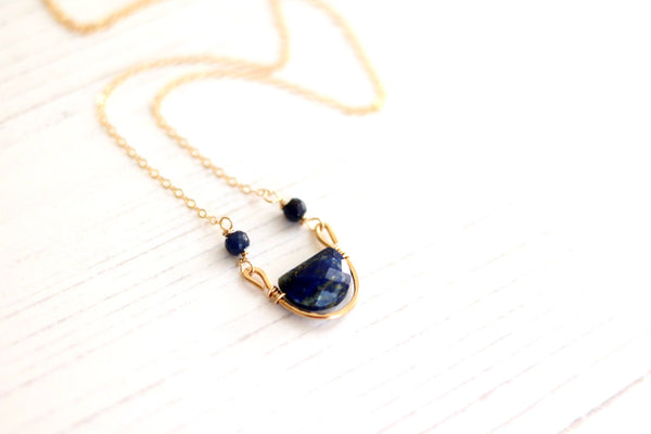 Rockpool Necklace - Lapis Lazuli
