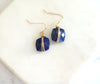 Lapis Lazuli square ISLA earrings