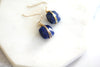 Lapis Lazuli square ISLA earrings