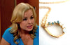 As seen on Young & The Restless - Blue Rough Diamond Necklace