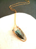 Surf necklace - Flash Labradorite gemstone